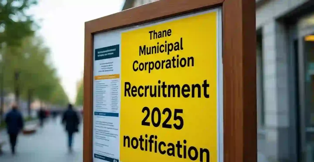 Thane Mahanagarpalika Bharti 2025 recruitment notification